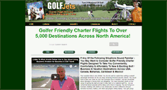 Desktop Screenshot of golfjets.com